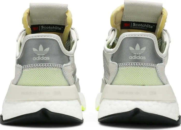 Adidas 3M x Wmns Nite Jogger 'Raw White' sneakers, gray