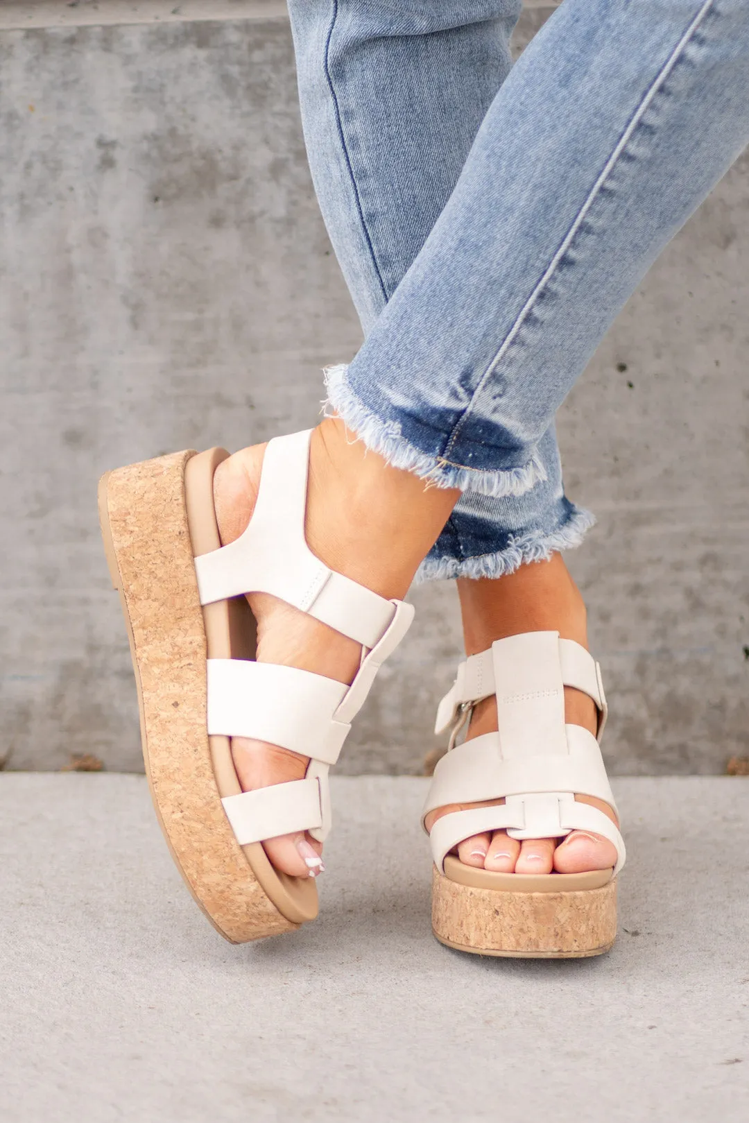 Amenda Platform Sandal Wedge