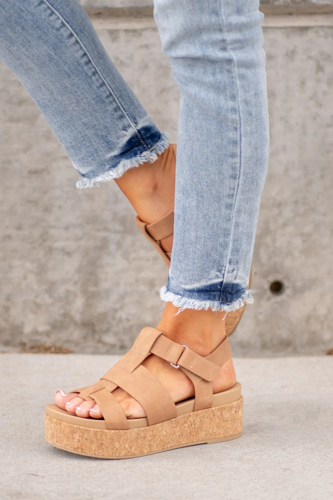 Amenda Platform Sandal Wedge