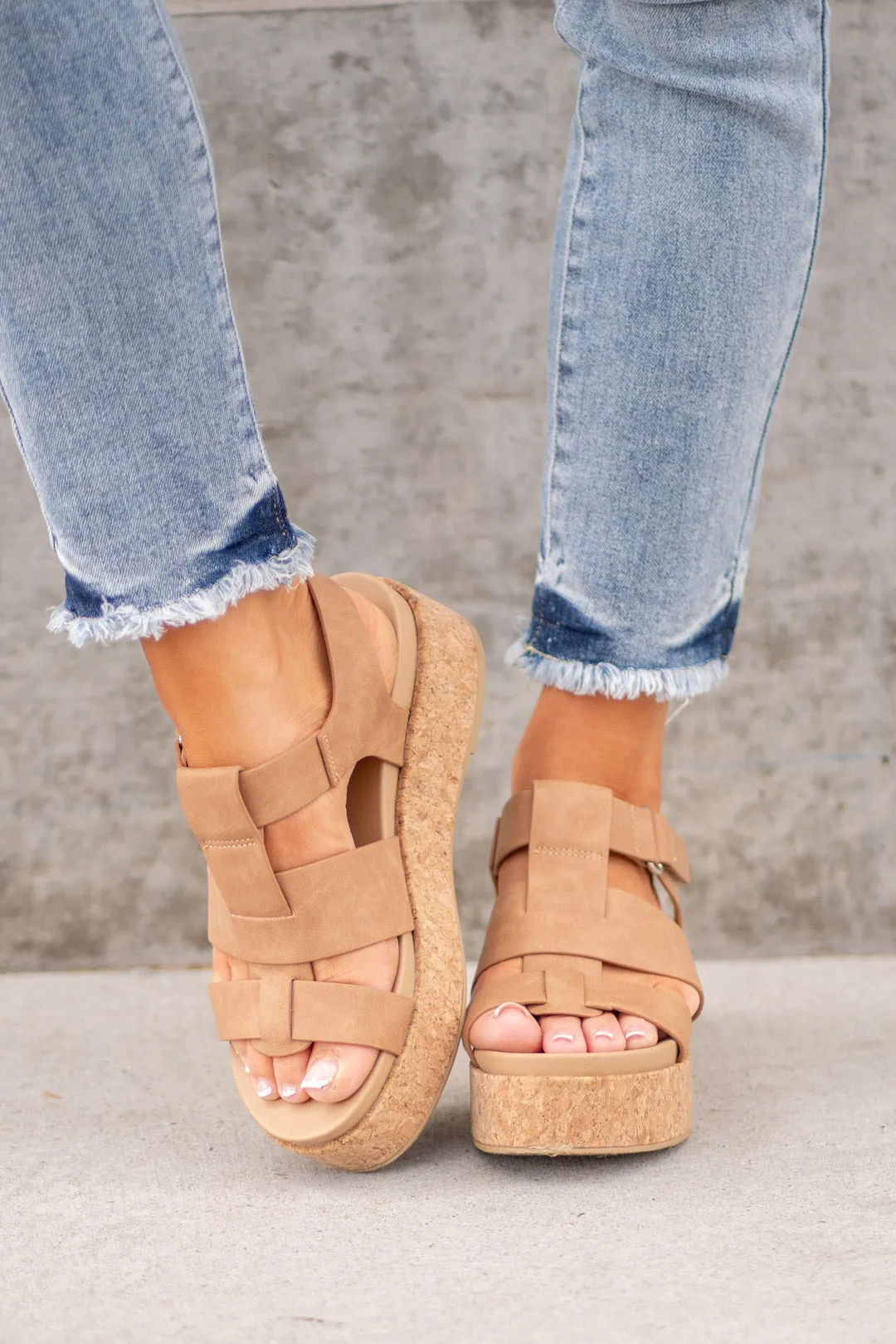 Amenda Platform Sandal Wedge