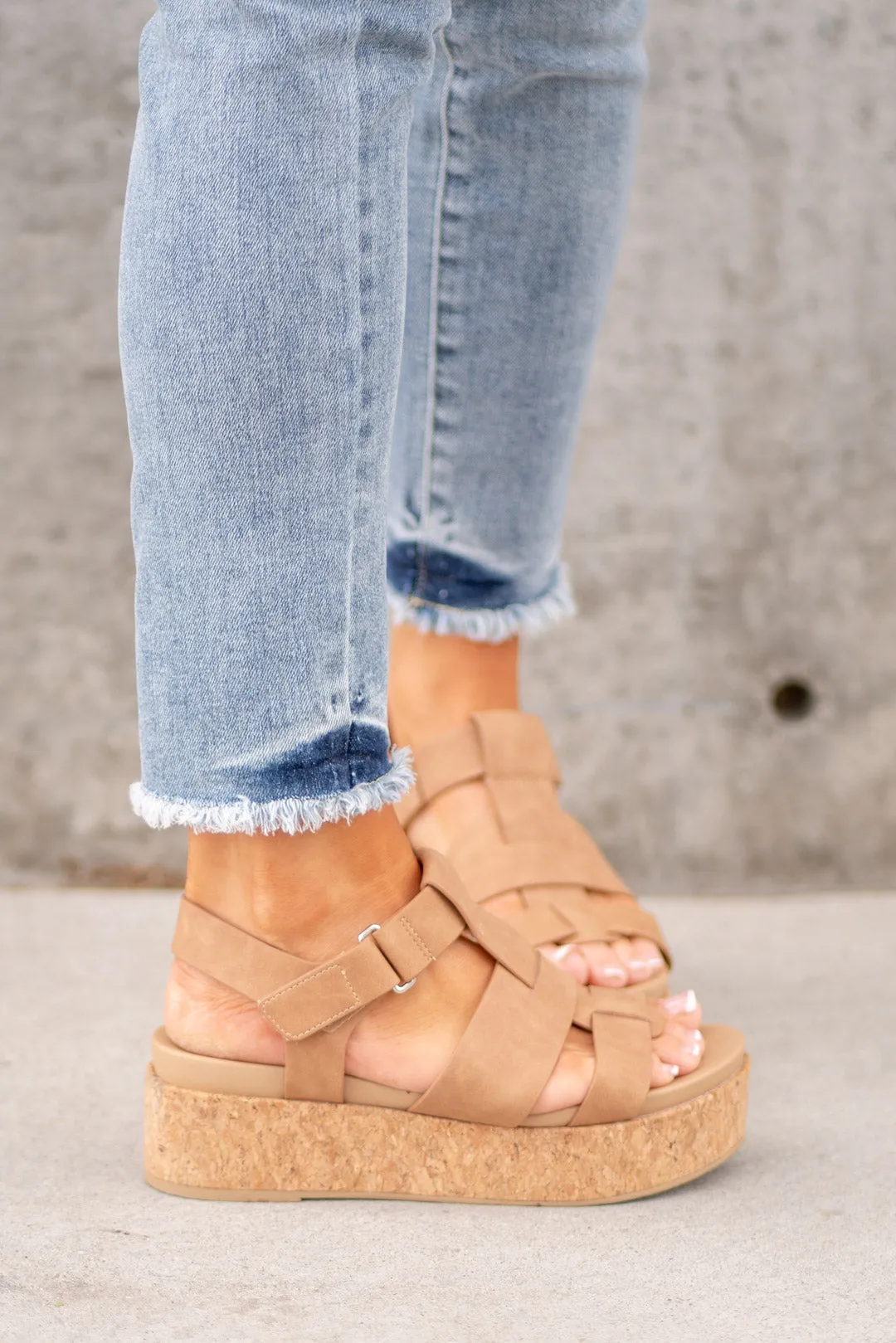 Amenda Platform Sandal Wedge