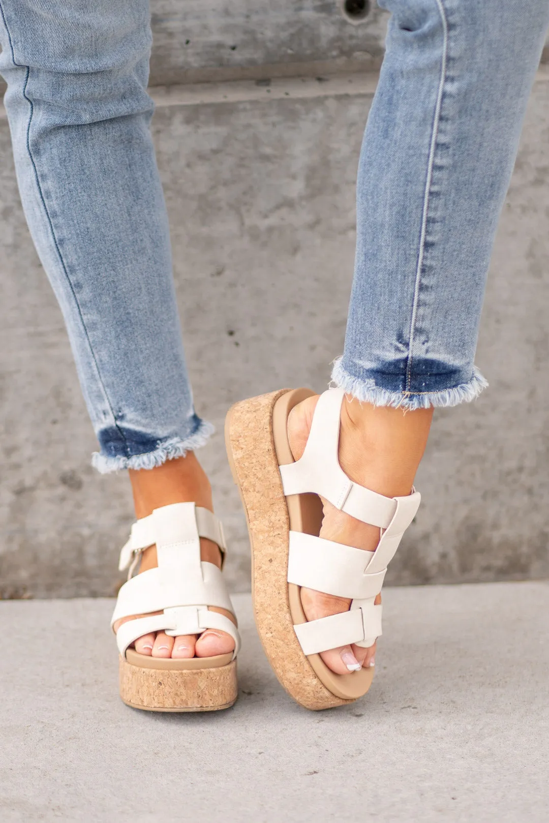 Amenda Platform Sandal Wedge