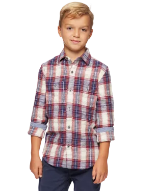 BOYS DONLEY SLUB SHIRT