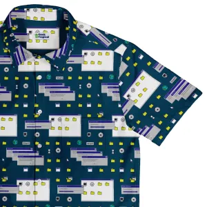 Dark Pattern98 Button Up Shirt