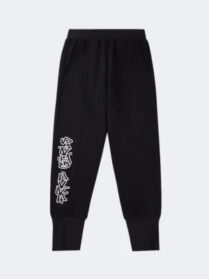 Erke Knitted Kids-Girls Lifestyle Pant Black