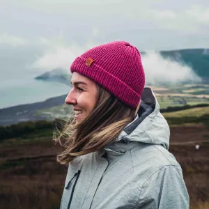 Limited Edition Raspberry Pink Wooly Beanie Hat